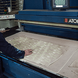 Maquina De Corte Automatico Con Sistema Cad Corte Cuero I