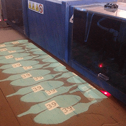 Maquina De Corte Automatico Con Sistema Cad Corte Material Sintetico Ii