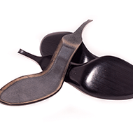 Suelas De Cuero Canto Arrimado Dobladas Y Modeladas Casco