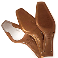 Suelas De Cuero Con Cosido
